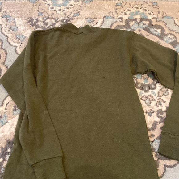 Vintage Begetex 1979 wool military shirt. Adult mens small. Pristine condition - Picture 6 of 7